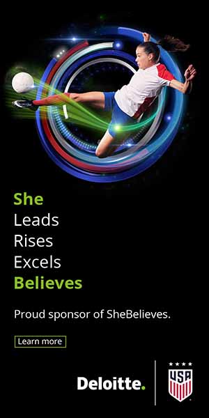 Deloitte SheBelieves USA Soccer static frame