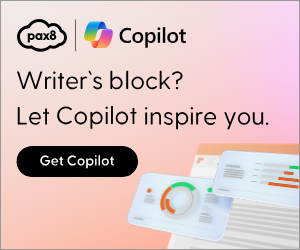 Pax8 Microsoft Copilot end-frame
